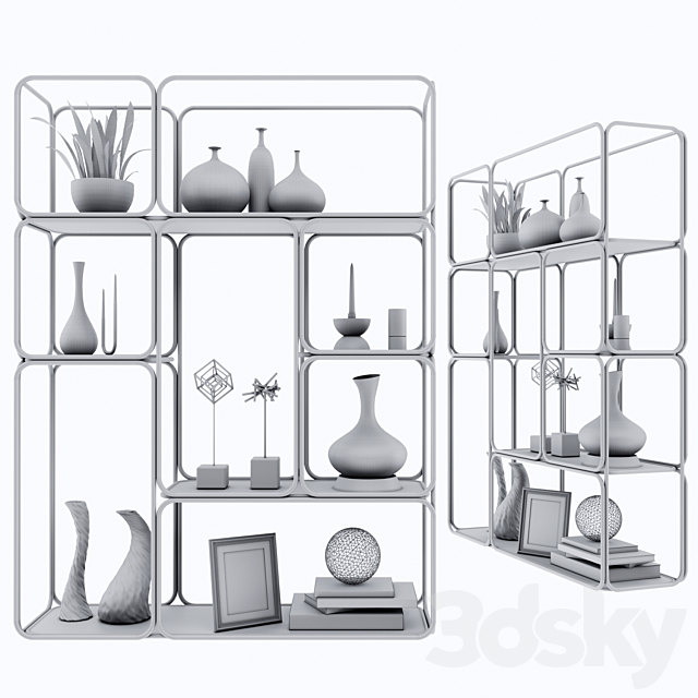 Shelving 36 3DSMax File - thumbnail 2