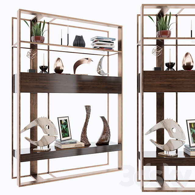 Shelving 38 3DS Max Model - thumbnail 1