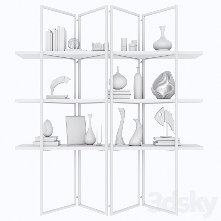 Shelving 39 3DS Max - thumbnail 2