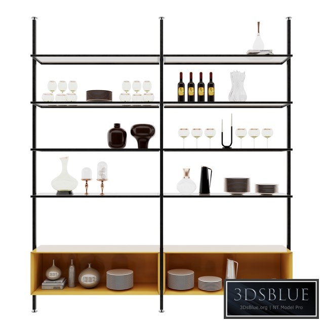 Shelving 45 3DS Max - thumbnail 3