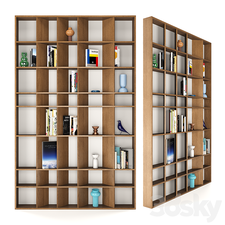 Shelving 45 by Yaratam Design 3DS Max Model - thumbnail 1