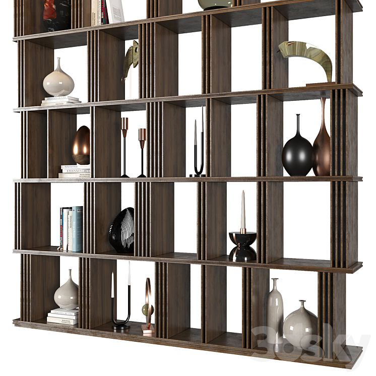 Shelving 56 3DS Max - thumbnail 2