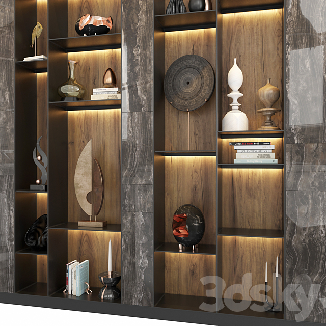 Shelving 62 3DSMax File - thumbnail 3