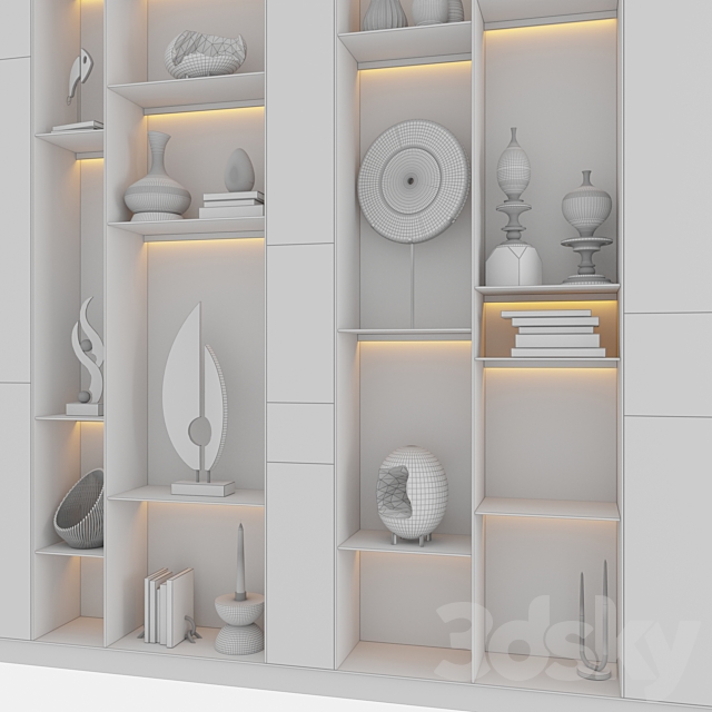 Shelving 62 3DSMax File - thumbnail 5