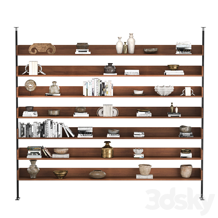 Shelving cos 3DS Max Model - thumbnail 2