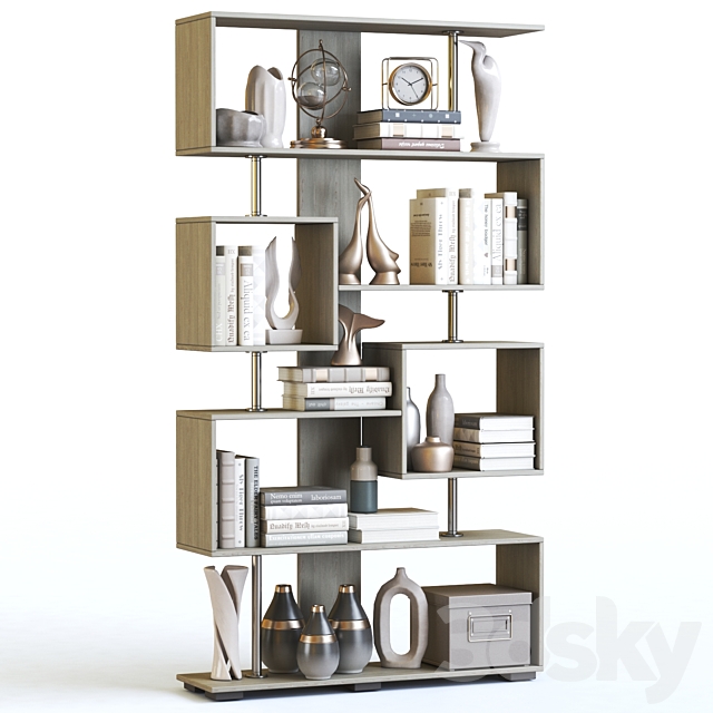 Shelving Hoff Stanley 3ds Max - thumbnail 3