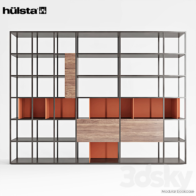 Shelving Hulsta Regal 960004 3DSMax File - thumbnail 1