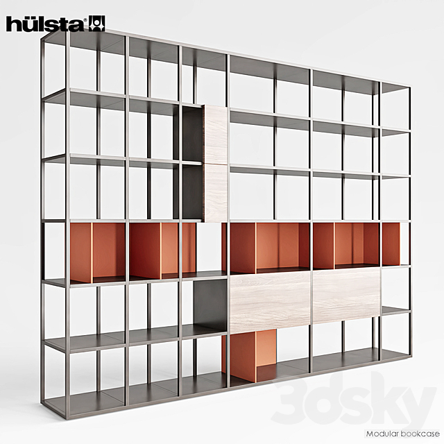 Shelving Hulsta Regal 960004 3DSMax File - thumbnail 3