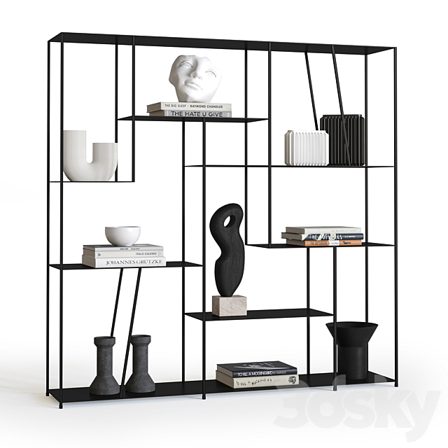 Shelving Kanato. 3ds Max - thumbnail 1