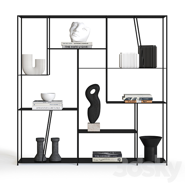 Shelving Kanato. 3ds Max - thumbnail 2