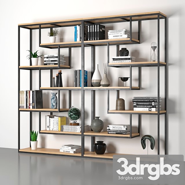 Shelving loft 2 3dsmax Download - thumbnail 1