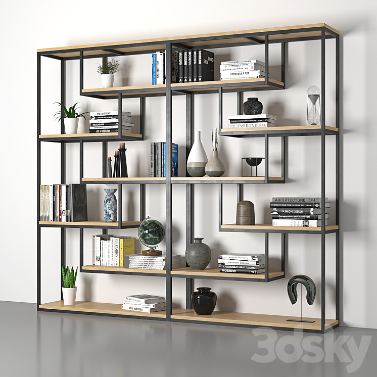 shelving loft 3DS Max - thumbnail 1