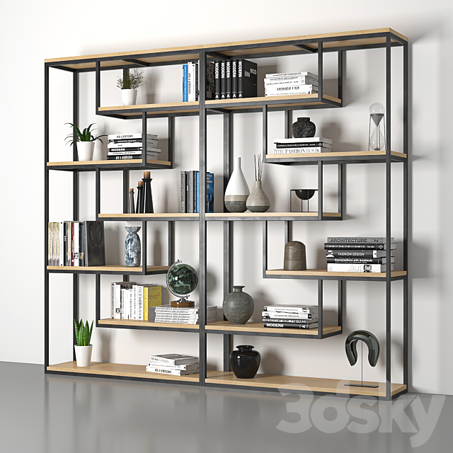 shelving loft 3DSMax File - thumbnail 1