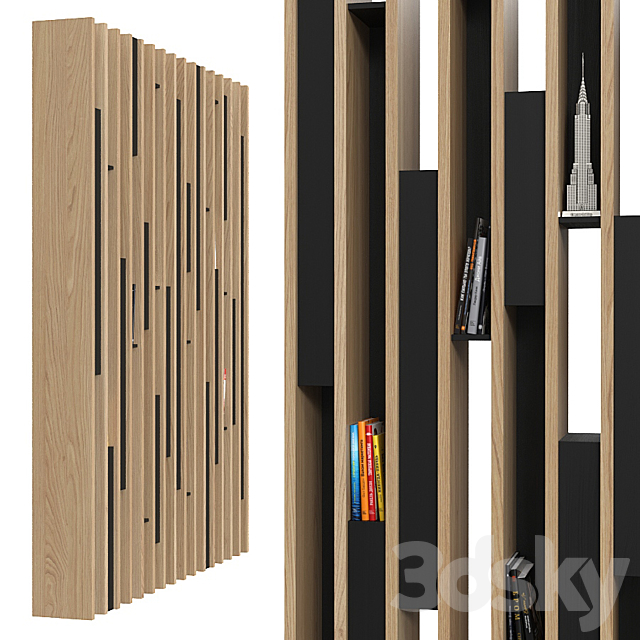 shelving partition 3DSMax File - thumbnail 2