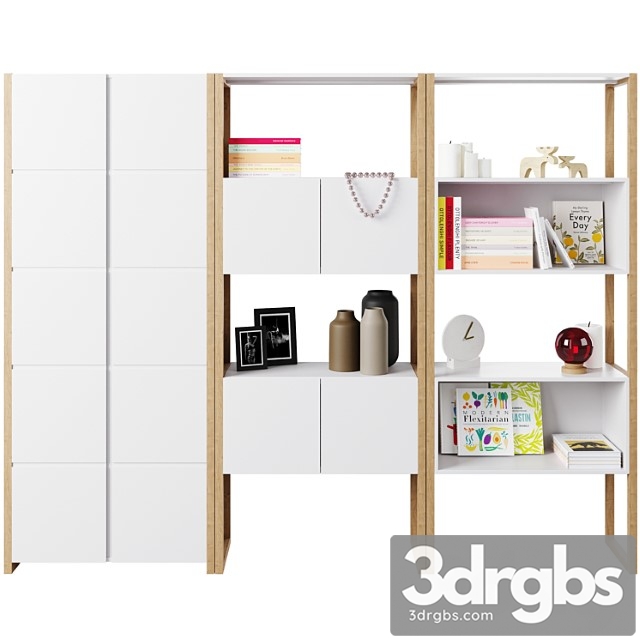 Shelving unit and bookcase compo by la redoute interieurs - thumbnail 1