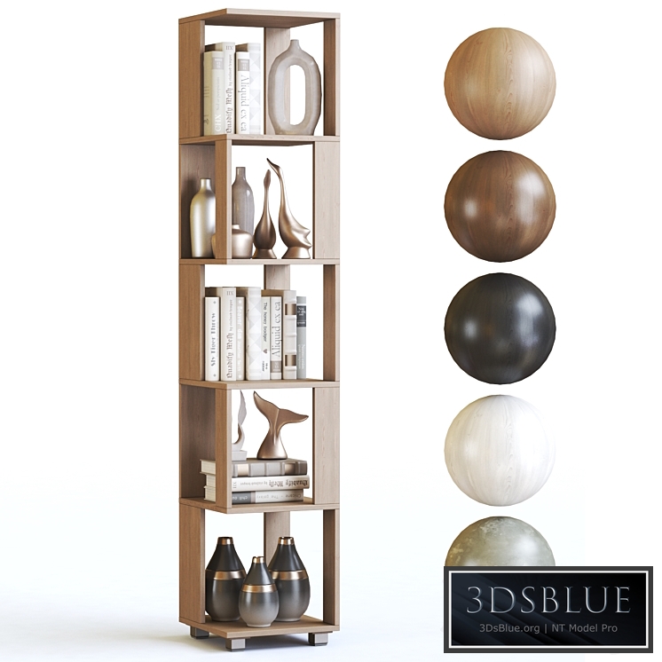 Shelving unit Hoff Soho 3DS Max - thumbnail 3