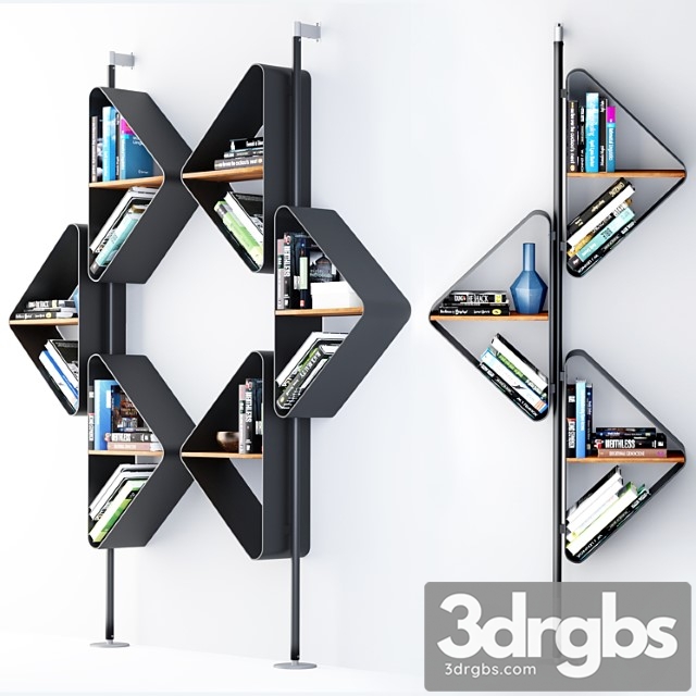 Wall- or ceiling-hanging bookcase from cattelan - thumbnail 1