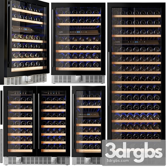 Wine Enthusiast Nfinity Fridge Set 1 3dsmax Download - thumbnail 1