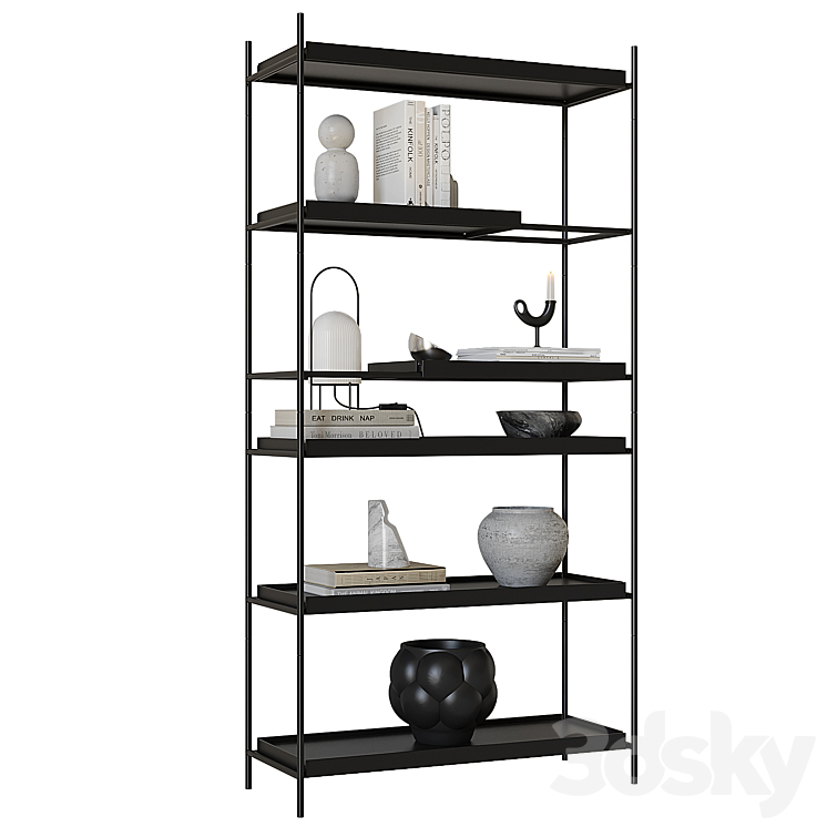 Wouddesign – TRAY SHELF (HIGH) 3DS Max Model - thumbnail 2