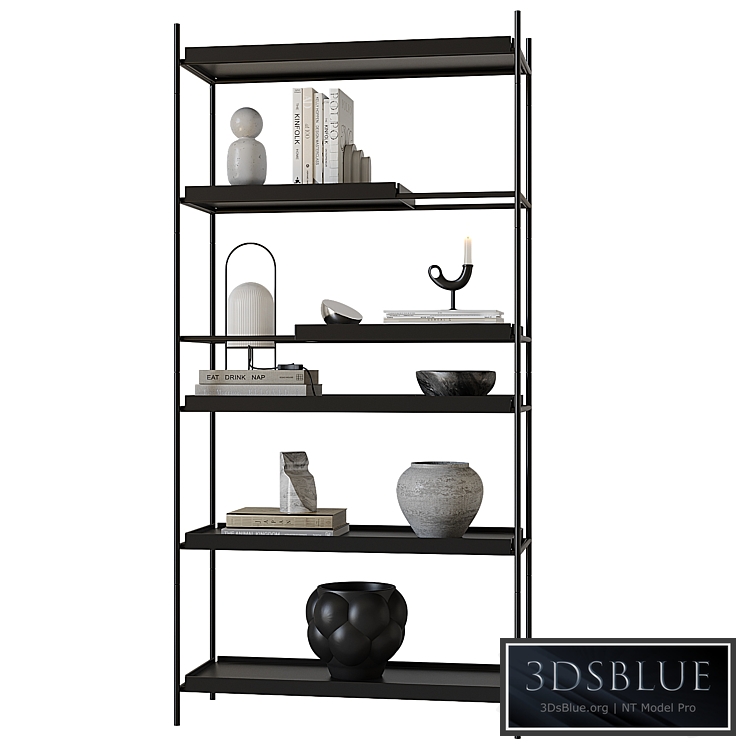 Wouddesign – TRAY SHELF (HIGH) 3DS Max - thumbnail 3