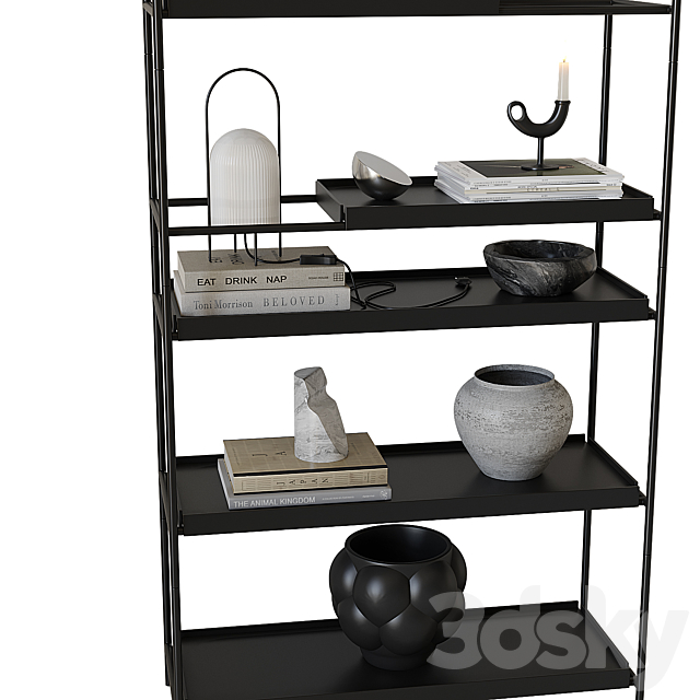 Wouddesign – TRAY SHELF (HIGH) 3DSMax File - thumbnail 3