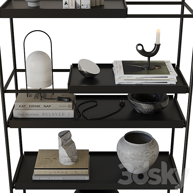 Wouddesign – TRAY SHELF (HIGH) 3DSMax File - thumbnail 6