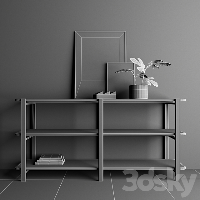 ALAKA Shelving unit _ retegui 3DSMax File - thumbnail 2