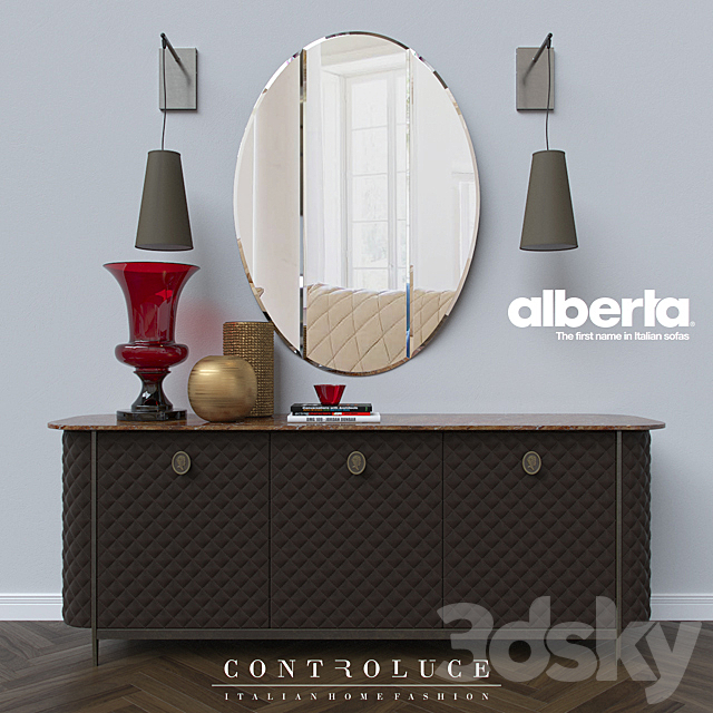 Alberta Salotti _ Decor_set_1 _ Penelope 3DSMax File - thumbnail 1