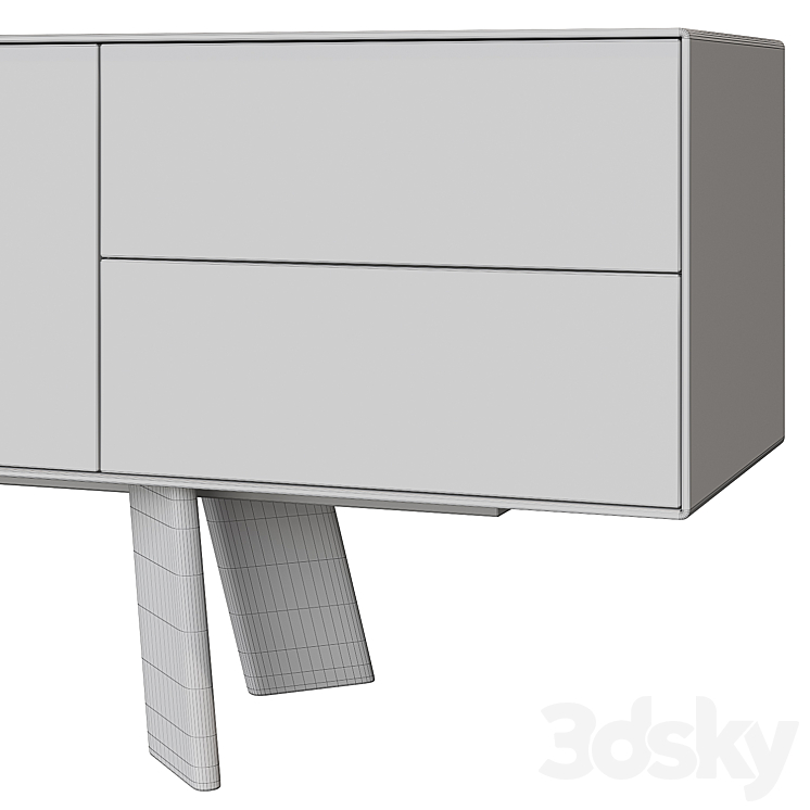 Alhambra B 003 Sideboard 3DS Max - thumbnail 2