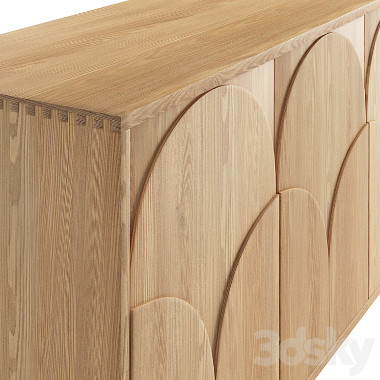 Amalfi Sideboard Ercol 3DS Max - thumbnail 2