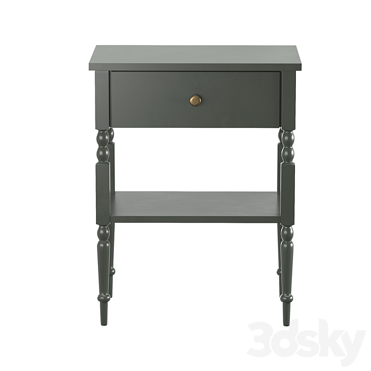 Angy bedside table by La Redoute 3DS Max Model - thumbnail 2