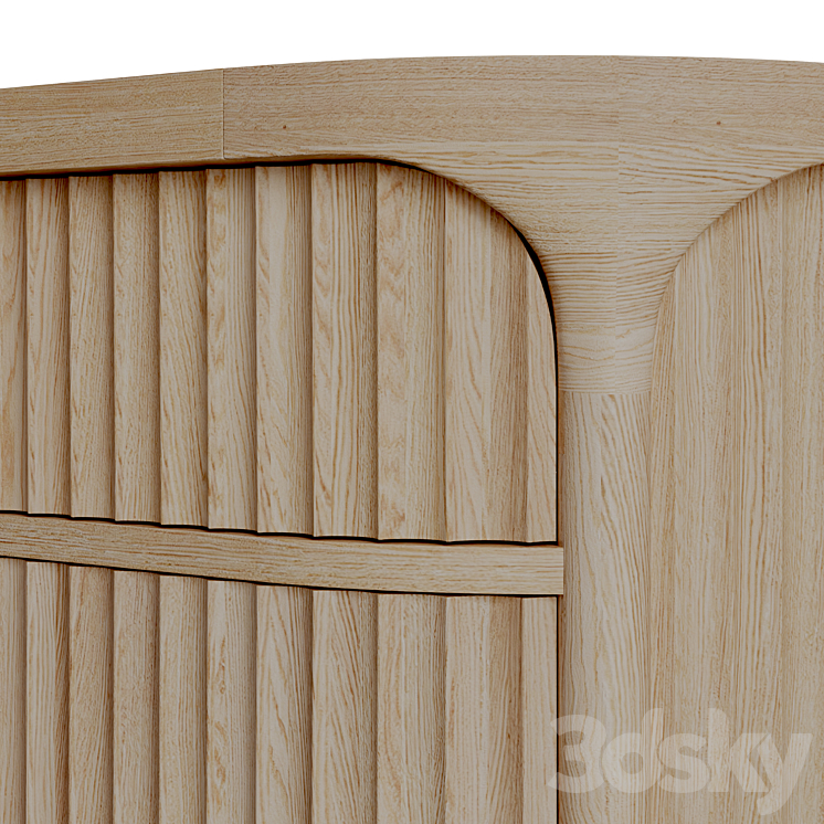 Anthropologie Isla Six-Drawer Dresser 3DS Max Model - thumbnail 2