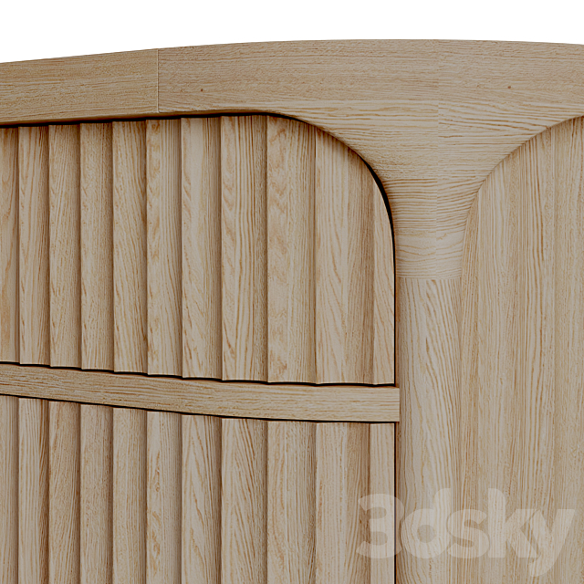 Anthropologie Isla Six-Drawer Dresser 3DSMax File - thumbnail 2