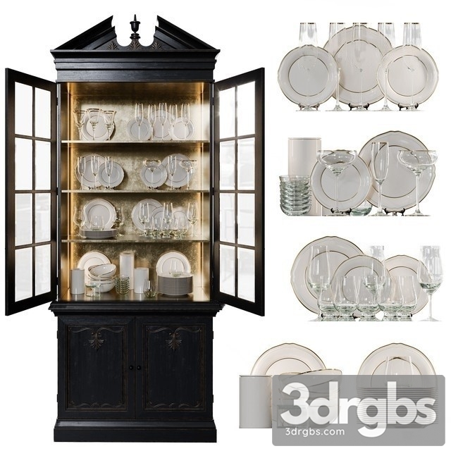 Antique Cabinet 3dsmax Download - thumbnail 1