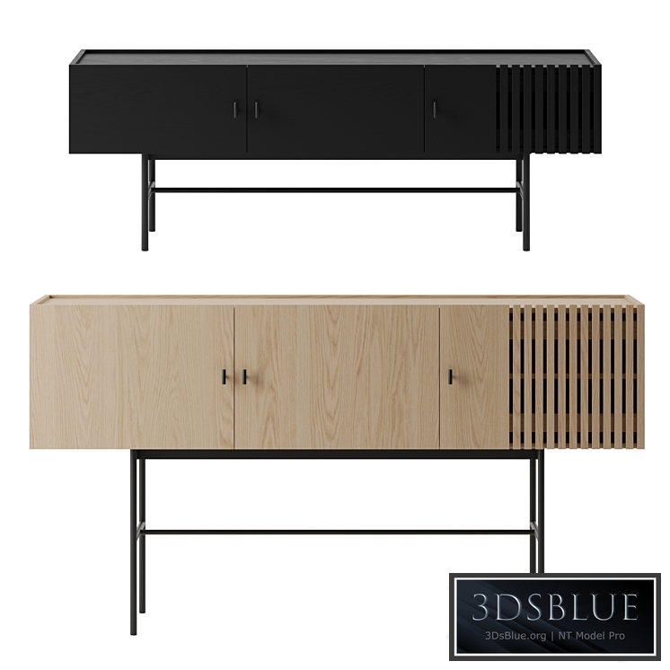 Array sideboard by Woud 3DS Max - thumbnail 3