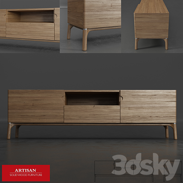 Artisan _ Naru sideboard 3DSMax File - thumbnail 1