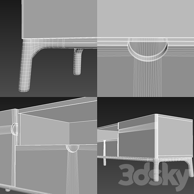 Artisan _ Naru sideboard 3DSMax File - thumbnail 3