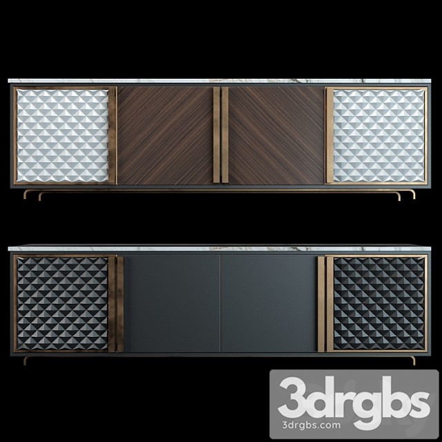 Artistic cabinet 05 2 3dsmax Download - thumbnail 1