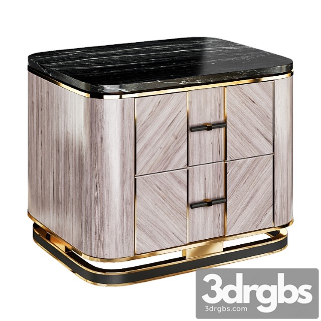 Ashi nightstand 2 3dsmax Download - thumbnail 1