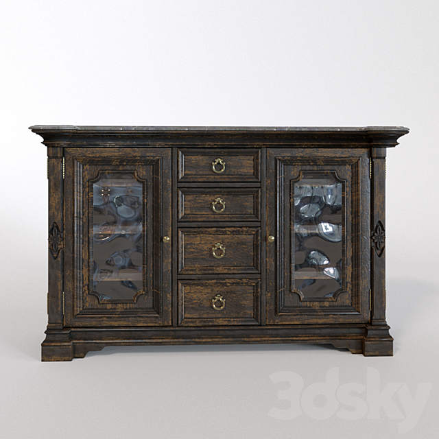 Auberose Bar Cabinet 3DSMax File - thumbnail 2