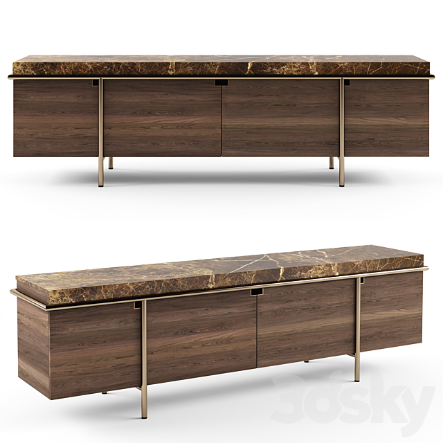 AURA Sideboard 3DSMax File - thumbnail 1