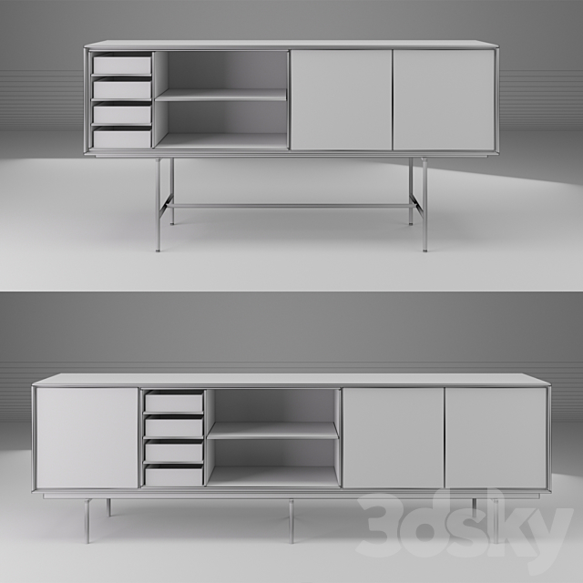 Aura Sideboard by Treku 3DSMax File - thumbnail 3