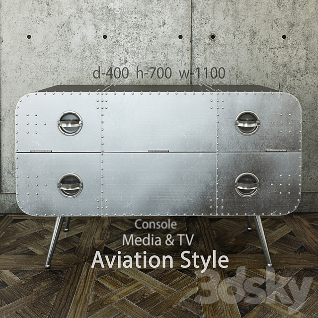 AVIATOR_CONSOLE 3DSMax File - thumbnail 2