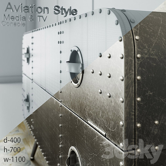 AVIATOR_CONSOLE 3DSMax File - thumbnail 3