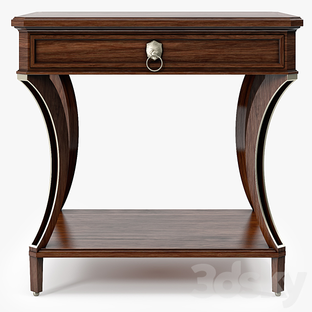 Bakerfurniture Lamp Table 3DS Max Model - thumbnail 1