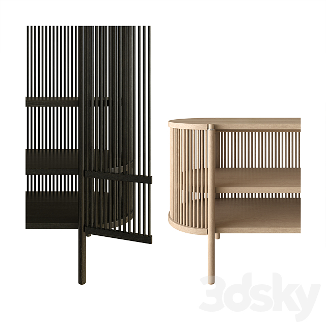 Bastone sideboard and cabinet 3DSMax File - thumbnail 2