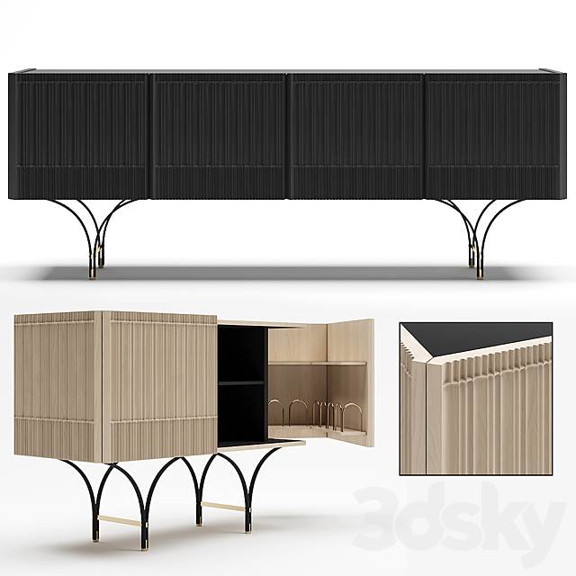 Baxter guell sideboard 3DSMax File - thumbnail 1