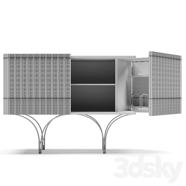 Baxter guell sideboard 3DSMax File - thumbnail 3