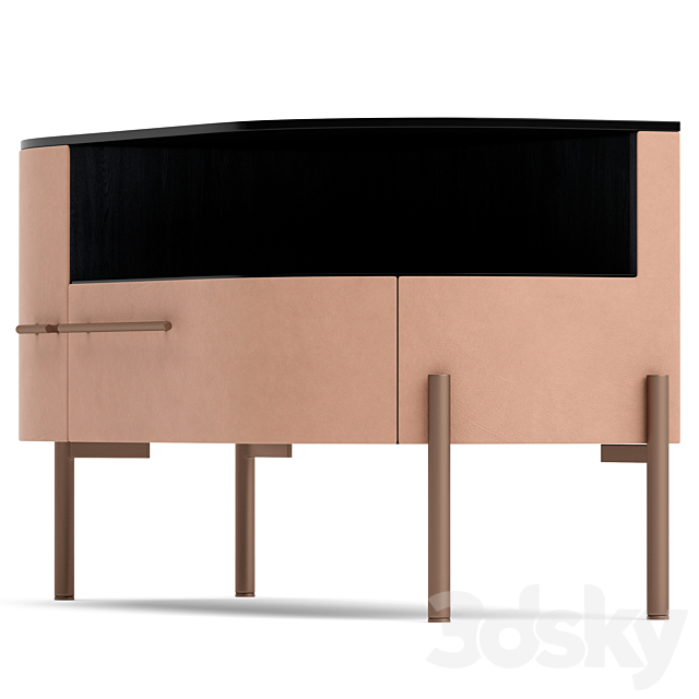 Baxter Plisse small tables 3DSMax File - thumbnail 3