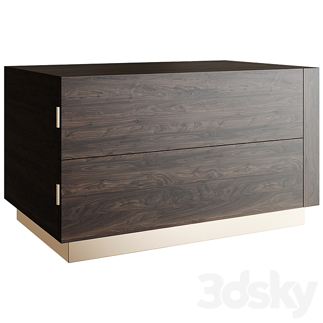 Bedside cabinet Kira 80 3DSMax File - thumbnail 1